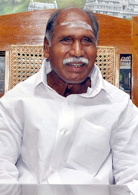 முதல்வா் என்.ரங்கசாமி