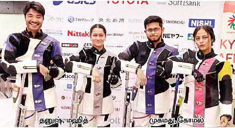 இந்திய கலப்பு இணைகளுக்கு தங்கம், வெண்கலப் பதக்கங்கள்