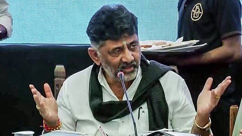 கர்நாடக துணை முதல்வர் டி.கே. சிவக்குமார்