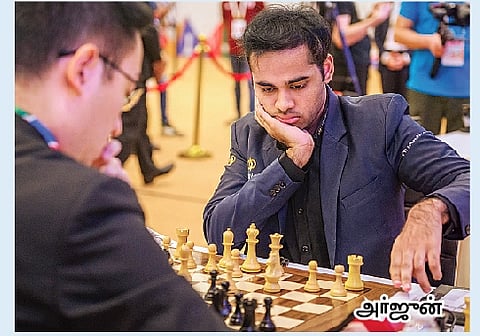 டை பிரேக்கரில் அர்ஜுன் எரிகைசி