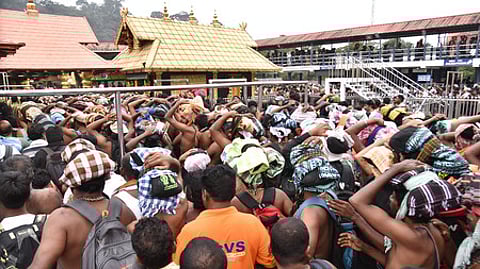 சபரிமலை ஐயப்பன் கோயில் வளாகத்தில் மின்கசிவால் சிறிய தீ விபத்து!