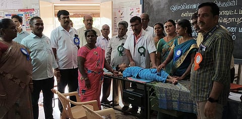 மாற்றுத்திறனாளி மாணவா்களுக்கான மதிப்பீட்டு மருத்துவ முகாம்