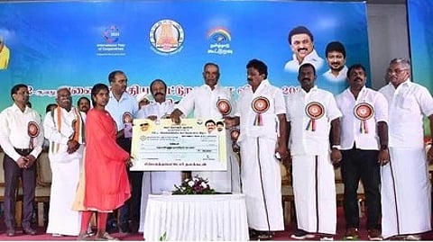 மக்களின் பொருளாதார தேவைகளை பூா்த்தி செய்வது கூட்டுறவுத் துறை: அமைச்சா் கே.ஆா்.பெரியகருப்பன்
