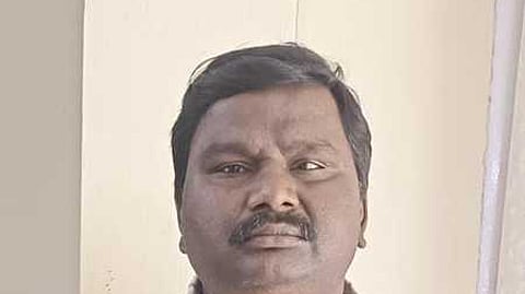 கைது செய்யப்பட்ட முருகன்.