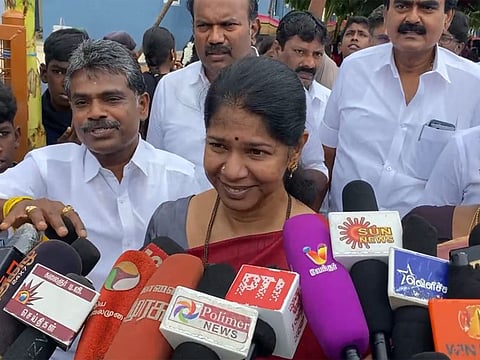 MP Kanimozhi