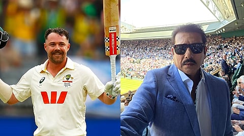 Travis Head, Ravi Shastri.