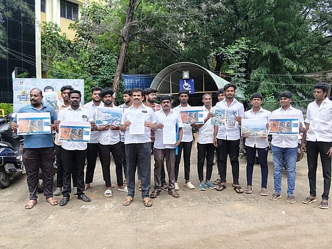 பொன்னாக்குடி குளம், கால்வாய்
கரைகளில் மண் அள்ளுவதால் பாதிப்பு: ஆட்சியரிடம் புகாா்