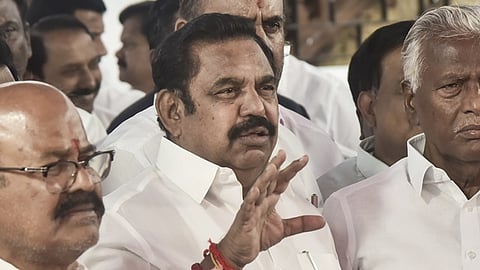 செய்தியாளர் சந்திப்பில் எடப்பாடி பழனிசாமி