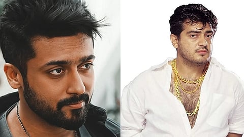 Suriya and ajith kumar.
