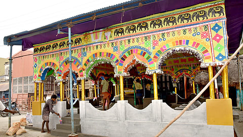 பழனி லட்சுமி நாராயணப் பெருமாள் கோயிலில் நாளை குடமுழுக்கு