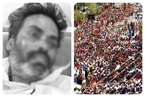 அதிமுக தொண்டர் கொண்டையம்பாளையம் அர்ஜூனன்(43)