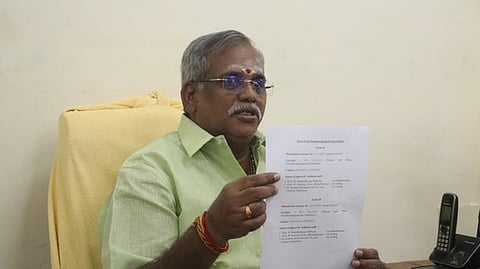 போலி மருந்து தொழிற்சாலைகளுக்கு அனுமதி வழங்கியது காங்கிரஸ் முதல்வா்கள் தான்: புதுச்சேரி பேரவைத் தலைவா் குற்றச்சாட்டு