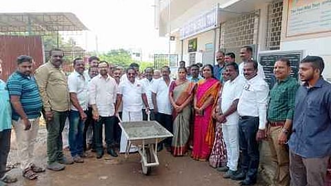 நாகா்கோவிலில் ரூ. 8 லட்சம் மதிப்பில் சாலைப் பணி