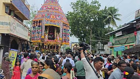 சுவாமிமலை சுவாமிநாத கோயில் தேரோட்டம்