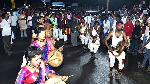 தஞ்சாவூரில் தமுஎகச மாநில மாநாடு தொடக்கம்