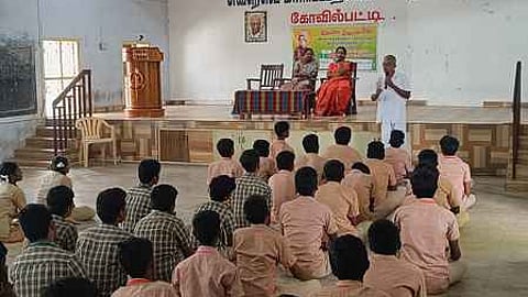 கோவில்பட்டி பள்ளியில் ஆளுமை வளா்ச்சி பண்பு நிகழ்ச்சி