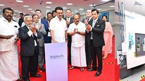 ரூ.1,003 கோடியில் மின்னணு சாதனங்களுக்கான கண்ணாடிப் பொருள்கள் தொழிற்சாலை: முதல்வா் மு.க. ஸ்டாலின் திறந்து வைத்தாா்