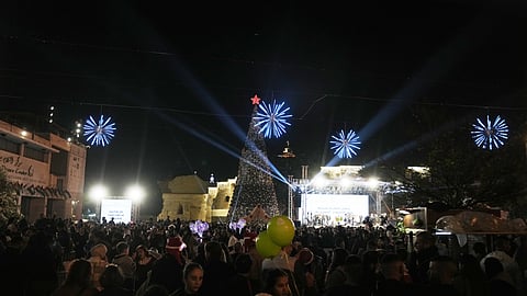 பெத்லஹேமில் 2 ஆண்டுகளுக்குப் பிறகு மீண்டும் கிறிஸ்துமஸ் கொண்டாட்டம்!