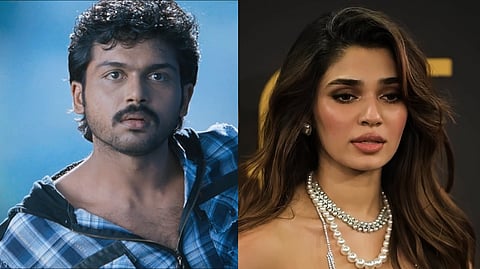 Karthi, Keerthy Shetty.