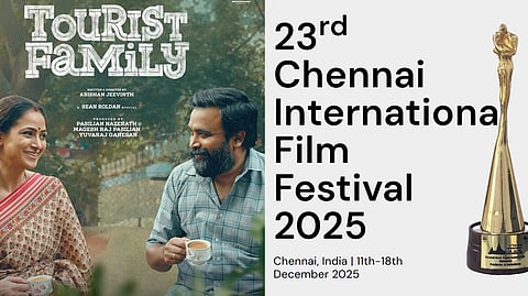 Tourist Family poster and CIFF.