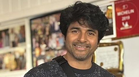 வெங்கட் பிரபு இயக்கும் படத்தில் சிவகார்த்திகேயனின் தோற்றம்.