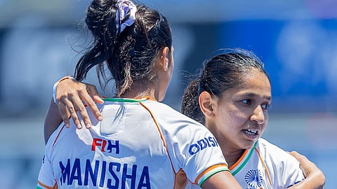 ஜூனியா் மகளிா் உலகக் கோப்பை ஹாக்கி: உருகுவேயை வீழ்த்தியது இந்தியா