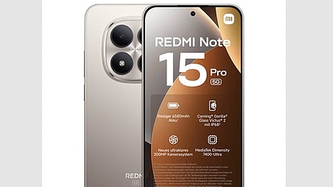 ரெட்மி நோட் 15 ப்ரோ