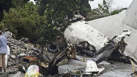 சூடான்: விபத்துக்குள்ளான ராணுவ விமானம்!