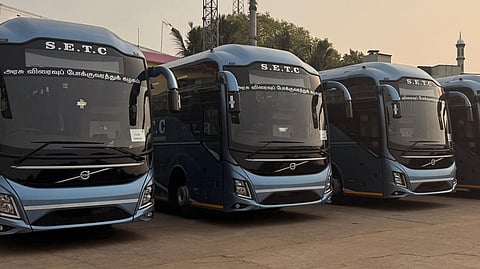 அரசு விரைவு போக்குவரத்துக் கழக வால்வோ பேருந்துகள்:
அடுத்த வாரம் பயன்பாட்டுக்கு வரும்!