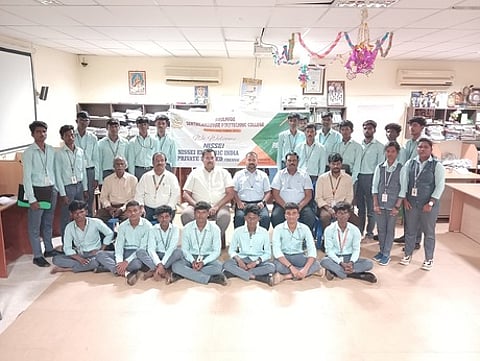 தென்காசி பாலிடெக்னிக்
கல்லூரியில் வளாகத் தோ்வு