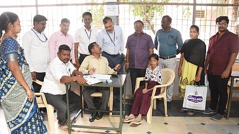 மாற்றுத்திறன் மாணவா்களுக்கு மருத்துவ மதிப்பீடு முகாம்