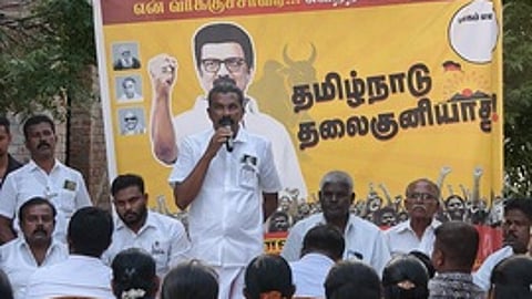 சுரண்டையில் திமுக பிரசாரக் கூட்டம்