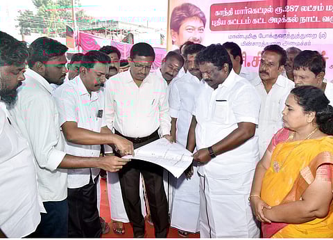 அரியலூரில் ரூ. 24.06 கோடி மதிப்பில் வளா்ச்சித் திட்டப் பணிகள்: அமைச்சா் தொடங்கிவைத்தாா்