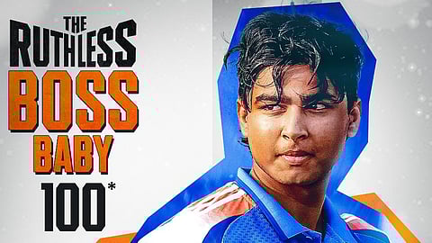 Vaibhav Suryavanshi poster.