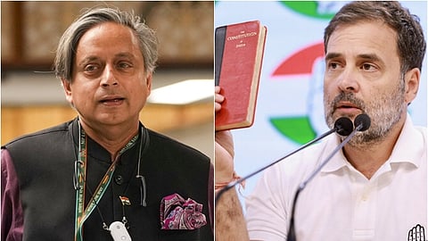 சசி தரூர் - ராகுல் காந்தி.