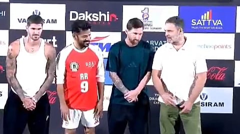 மெஸ்ஸி - ராகுல் காந்தி.