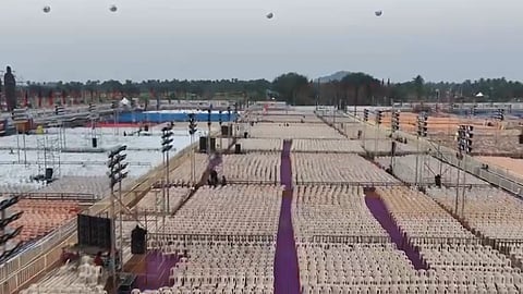 கவனம் ஈர்க்கும் திருவண்ணாமலை! மலை நகரில் மாலை சந்திப்போம்: முதல்வர்!