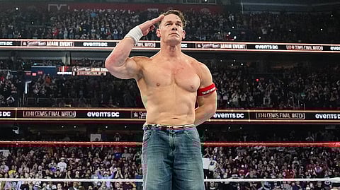 டபிள்யூடபிள்யூஇ வீரர் ஜான் சீனா