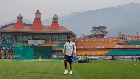 Sanju samson at practice season.