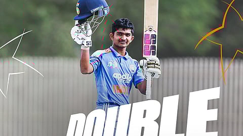 Abhigyan Kundu double Century