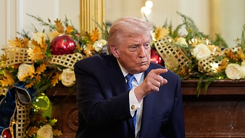 அமெரிக்க அதிபர் டிரம்ப்.