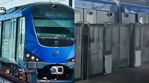 சென்னை மெட்ரோ ரயில்.