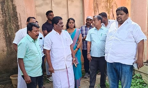 அங்கன்வாடிக்கு இடம்: எம்எல்ஏ ஆய்வு