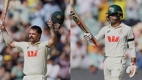 Travis Head, Alex Carey.