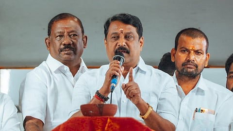 தமிழக பாஜக தலைவர் நயினார் நாகேந்திரன்