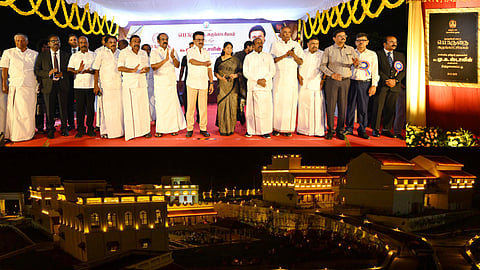 பொருநை அருங்காட்சியகத்தை திறந்து வைத்தாா் முதல்வர்!