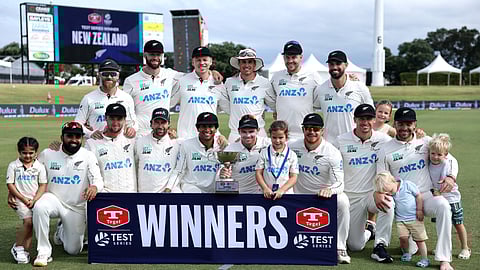 மேற்கிந்தியத் தீவுகளுடனான டெஸ்ட்: தொடரைக் கைப்பற்றியது நியூஸிலாந்து!