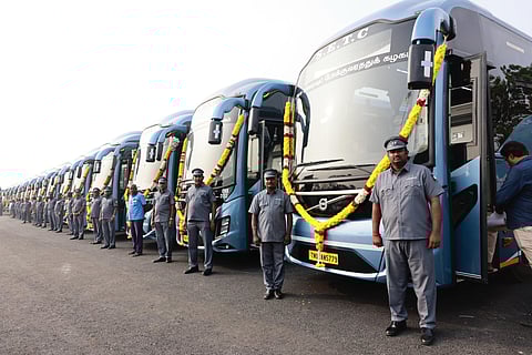 தமிழக அரசின் வால்வோ சொகுசுப் பேருந்து! கட்டணம் எவ்வளவு?