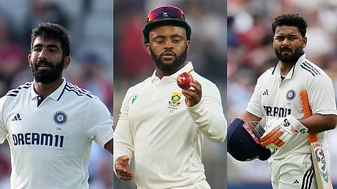 Jasprit Bumrah, Temba Bavuma, rishabh Pant.