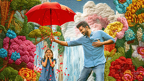 The poster of the film Jana nayagan.